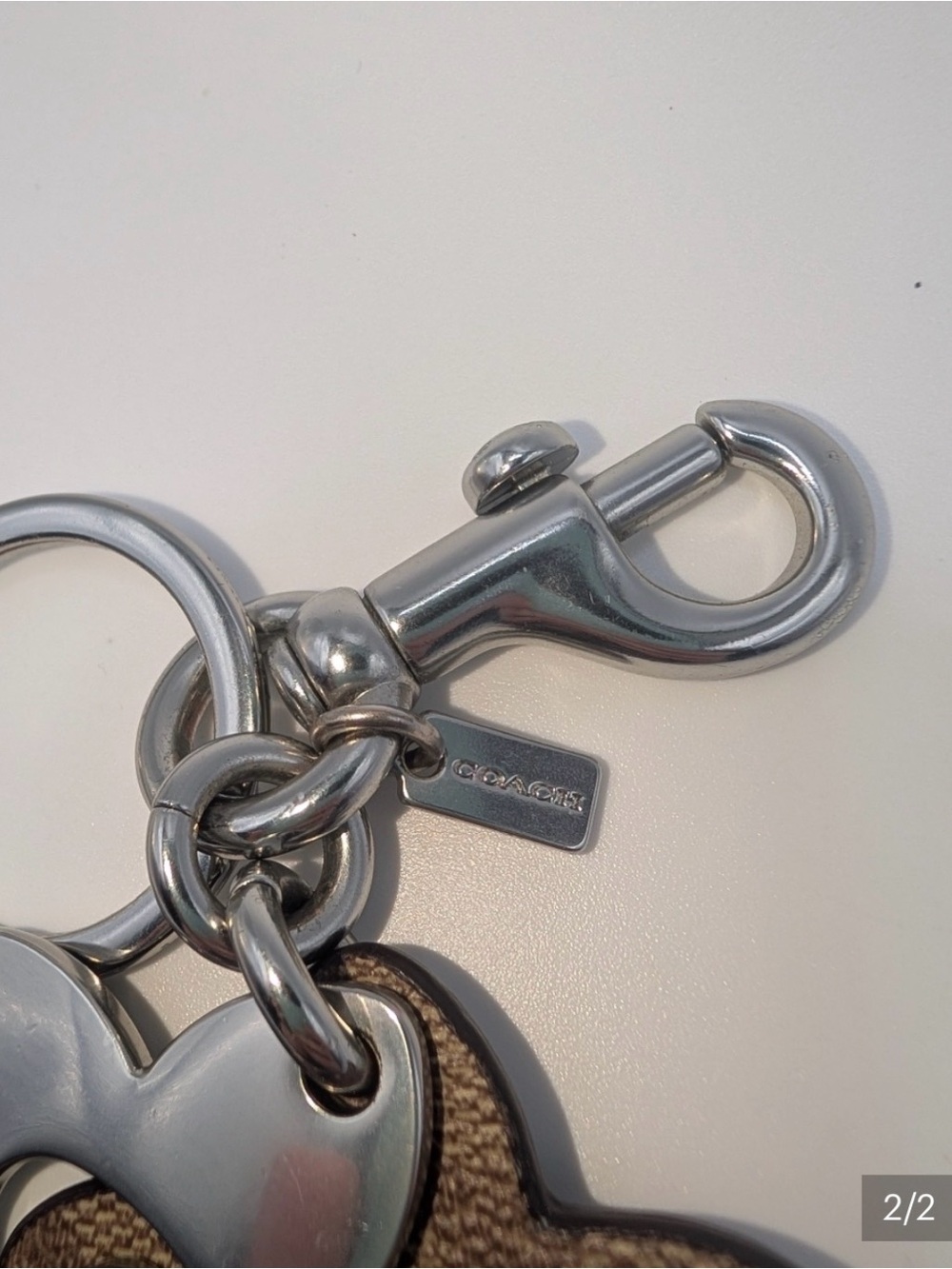 Coach wildflower bag charm/ keychain * NWOT - Picture 2 of 2